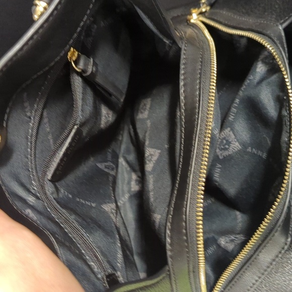 Anne Klein A Hinge 4 Poster Black Tote Bag - Picture 9 of 16